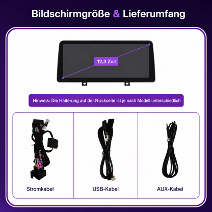 Touchscreen for BMW 6 Series & 7 Series with CIC or NBT – Wireless CarPlay & Android Auto