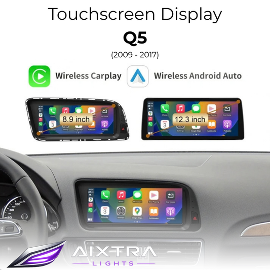 Touchscreen für Audi Q5 – Wireless CarPlay & Android Auto