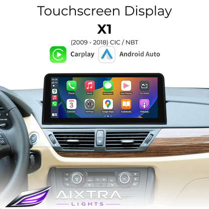 Touchscreen for BMW X1 E84 & F48 with CIC or NBT – Wireless CarPlay & Android Auto