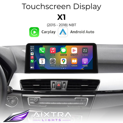 Touchscreen for BMW X1 E84 & F48 with CIC or NBT – Wireless CarPlay & Android Auto