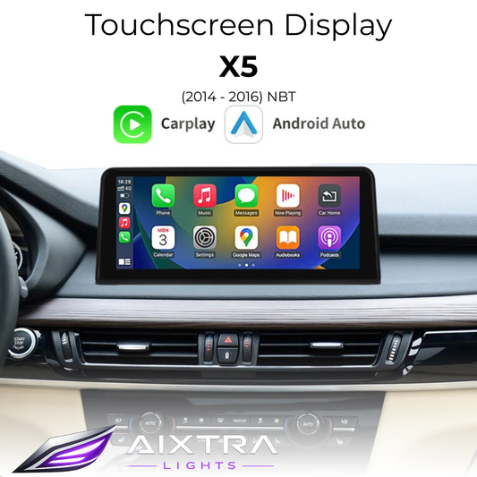 Touchscreen for BMW X5 F15/F85 with NBT – Wireless CarPlay & Android Auto