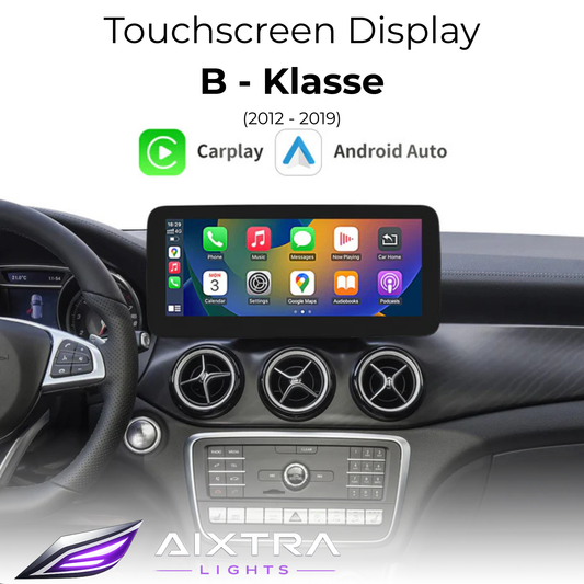 Touchscreen for Mercedes B-Class – Wireless CarPlay & Android Auto