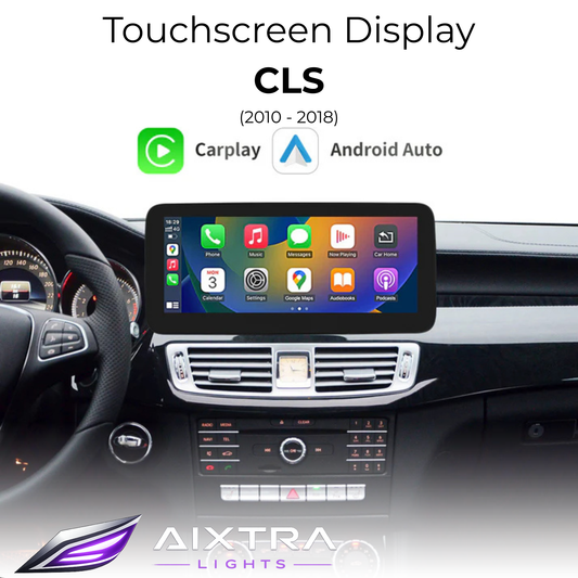 Touchscreen for Mercedes CLS – Wireless CarPlay & Android Auto