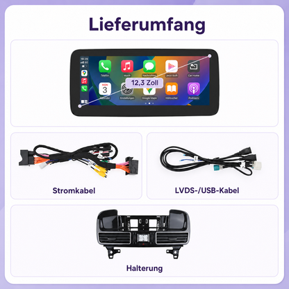 Touchscreen for Mercedes GLE & GLS – Wireless CarPlay & Android Auto
