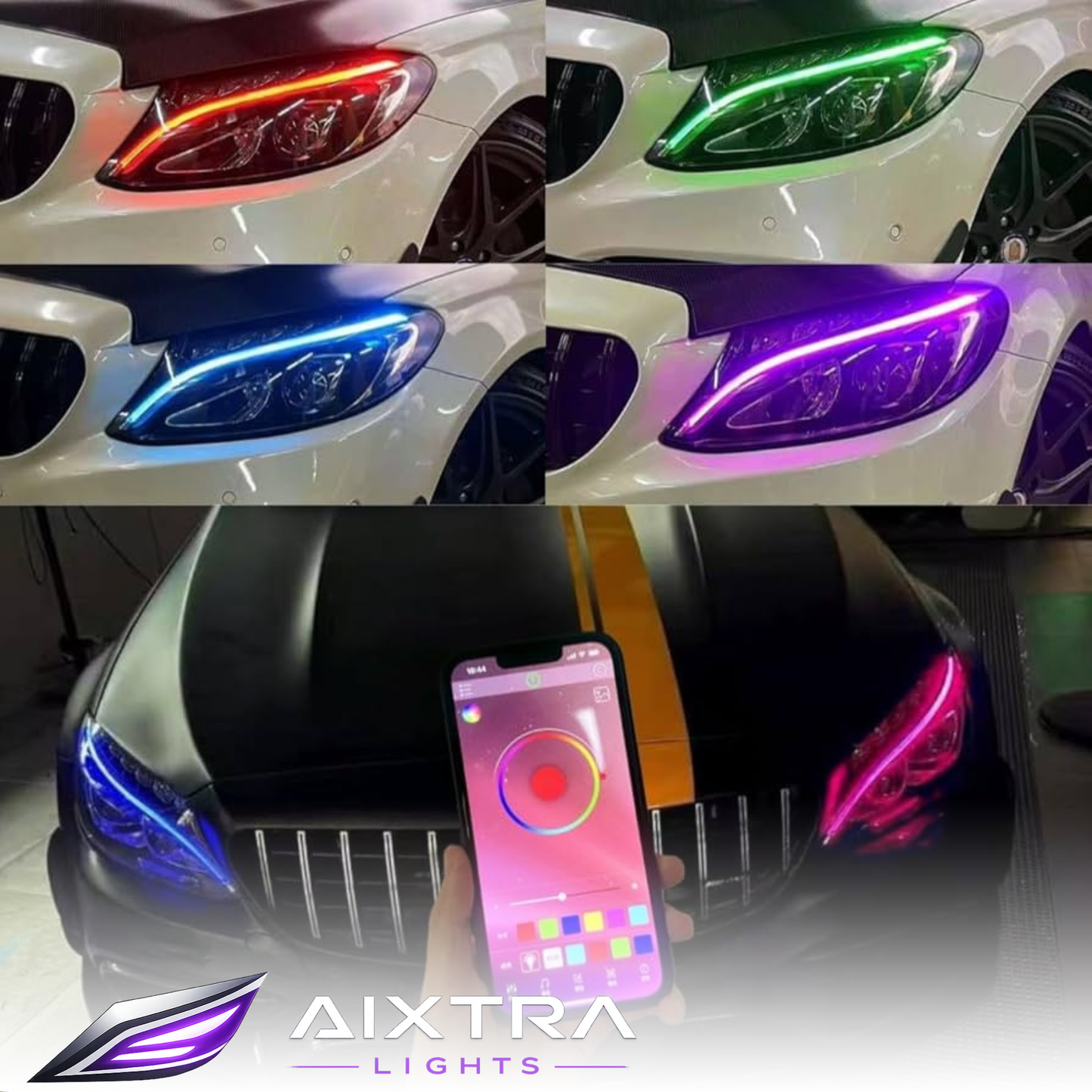 Mercedes-Benz W205 Facelift RGB DRL Module (2018–2021)